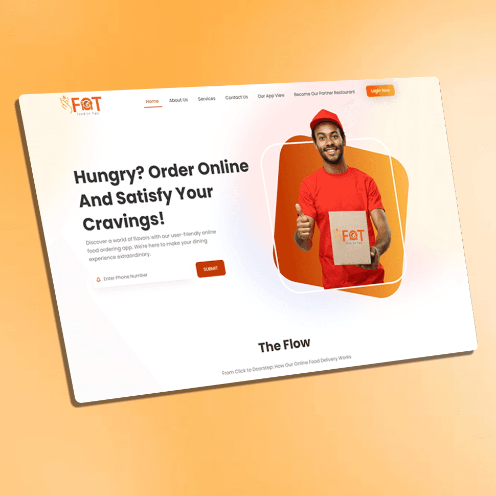 Food Ordering App and Web