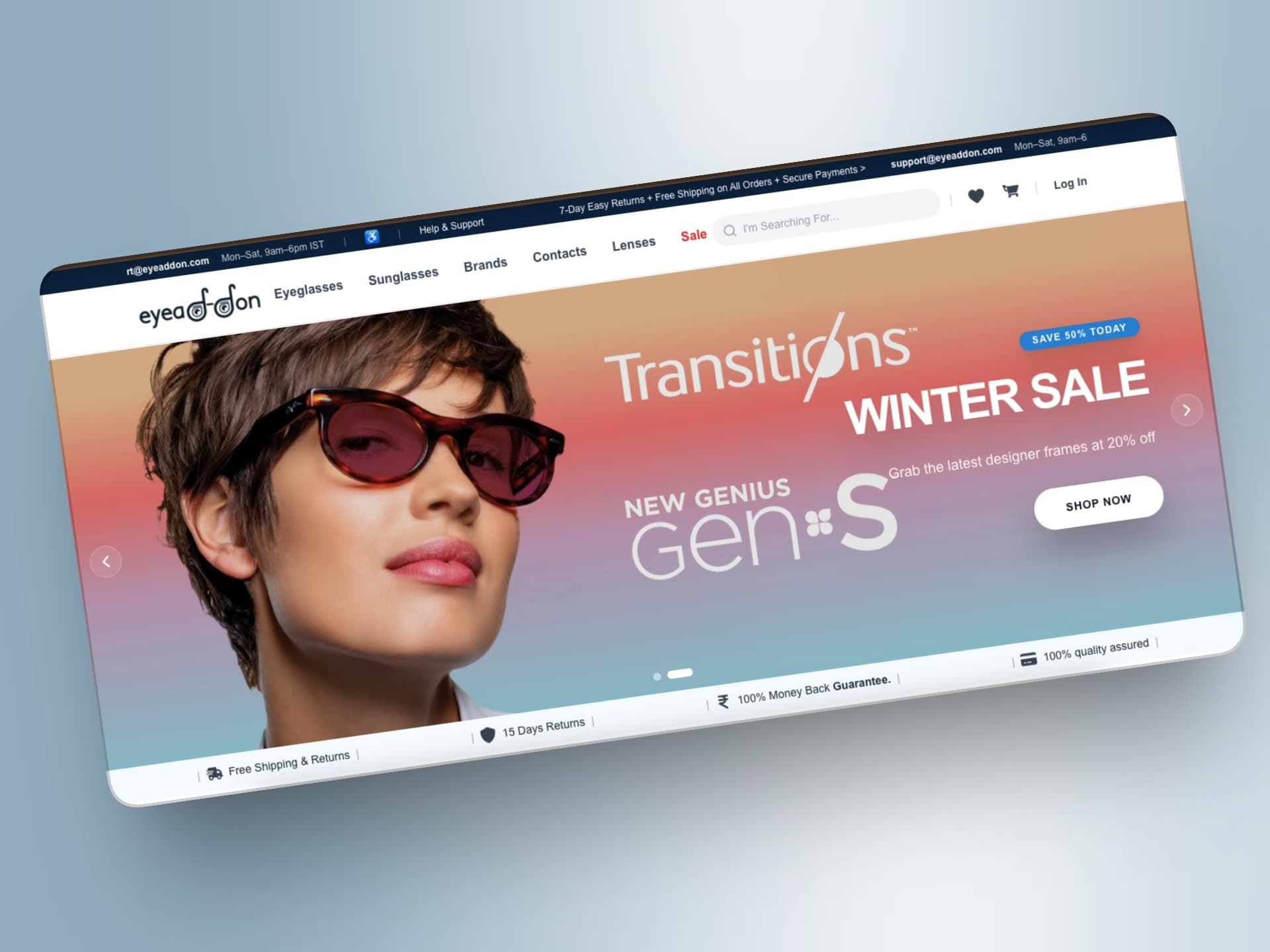Revolutionizing Eyewear E-Commerce with EyeAddon